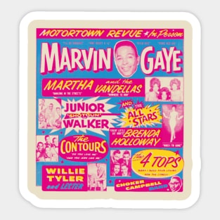 Marvin Gaye Sticker